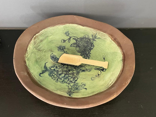 Flat Flower Bowl